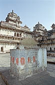 Orchha - the Jahangir Mahal Palace 